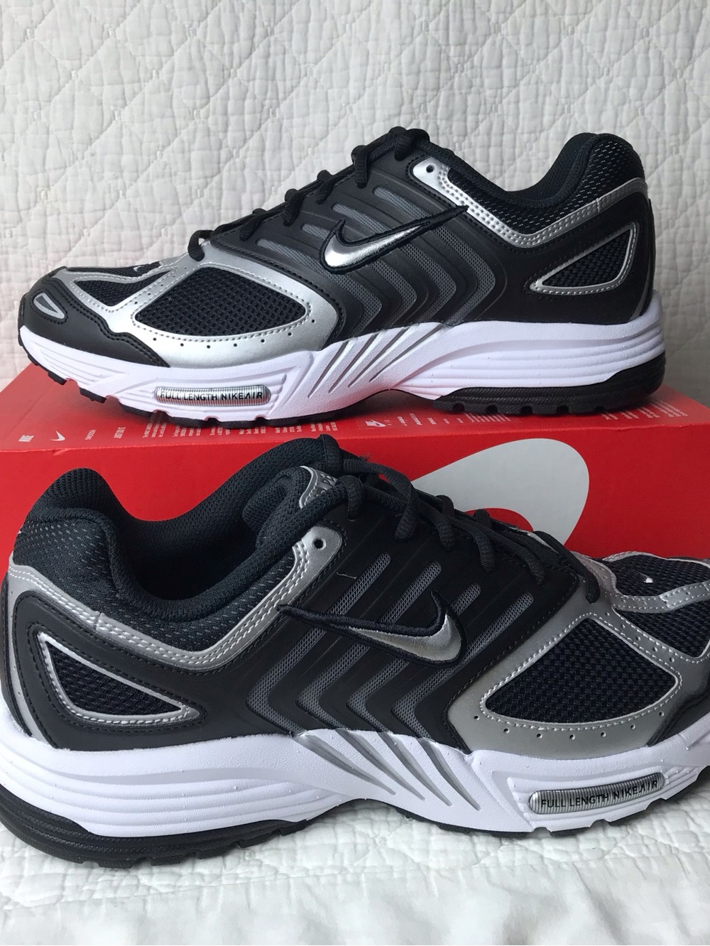 Nike Air Pegasus 2005 Shoes Men’s SZ 11 Black Metallic Silver HQ3031-001